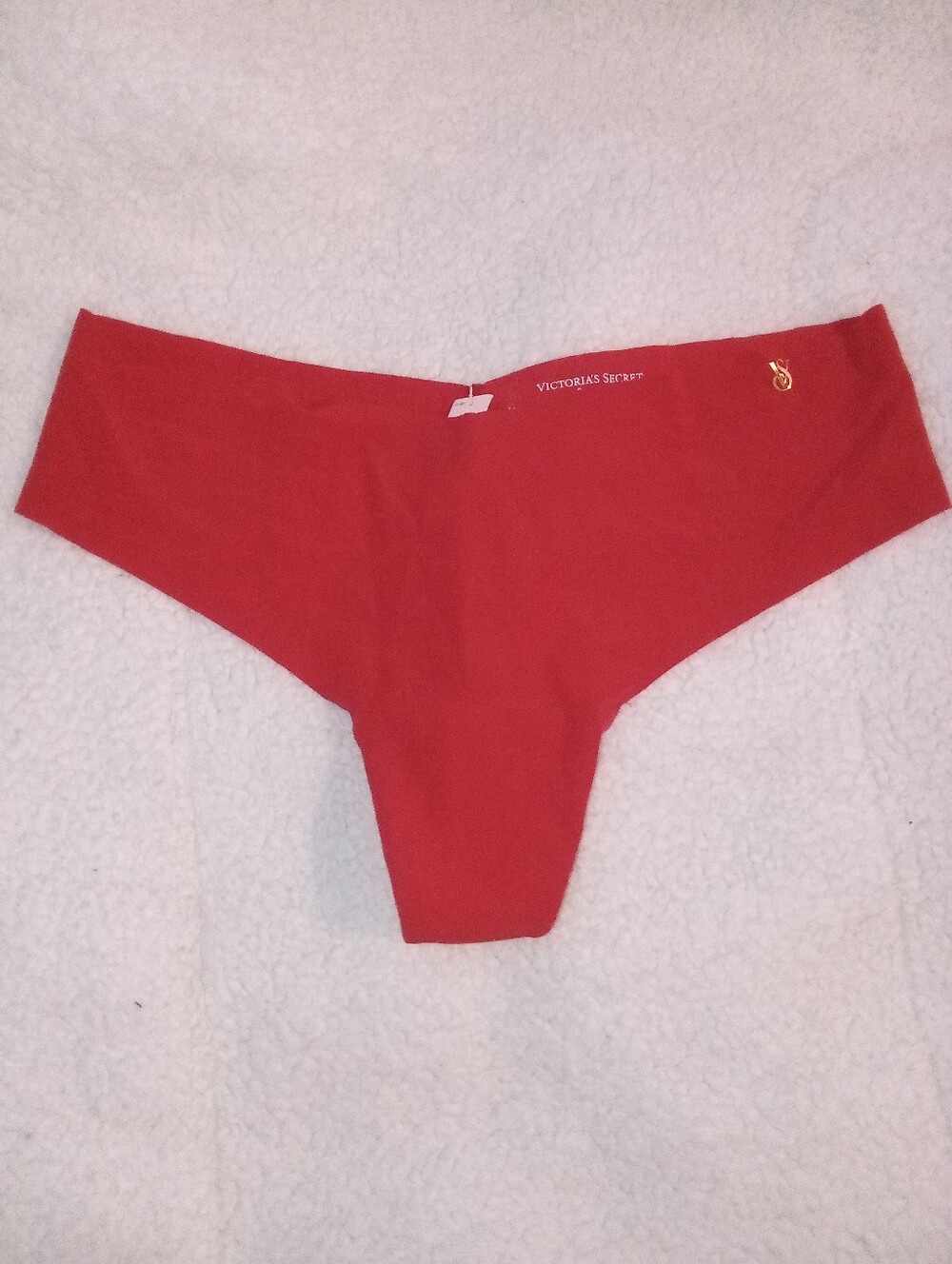 Victoria's Secret Pink-Red Seamless Thong